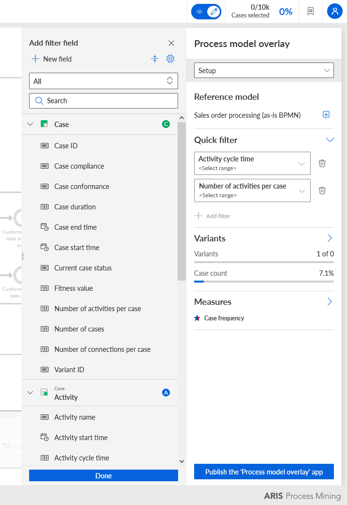 Add filter fileds