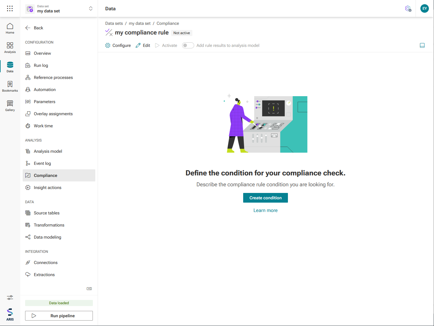 Compliance rule page